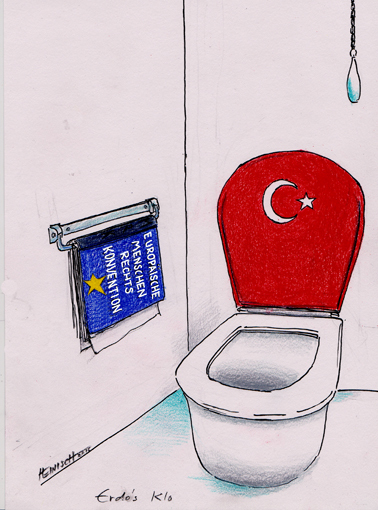 Exklusiv: Blick in Erdogans Klo